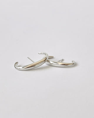 Silver Adorn Statement Earrings